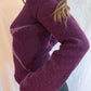 Mehrfarbige 2000er Jacquard Rundhals Langarmstrickwaren