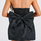 Ludovica Mini Dress – Black