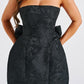 Ludovica Mini Dress – Black