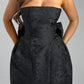 Ludovica Mini Dress – Black