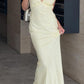 Rosina Yellow Midi Dress