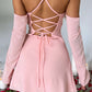 Rosana Mini Dress - Blush