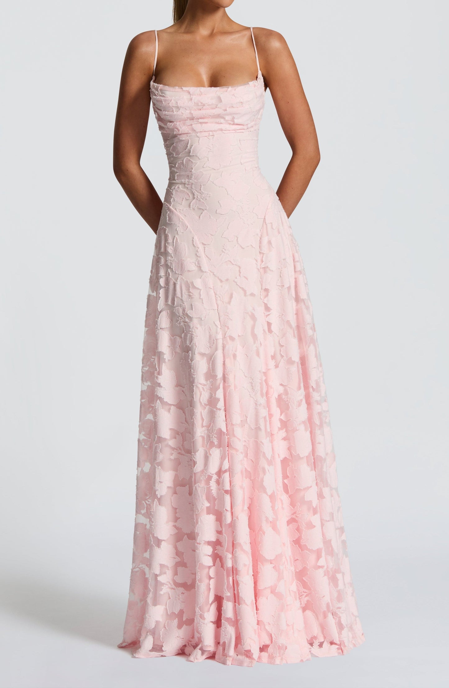 Rachele Maxi Dress – Blush