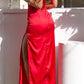 Zoe Rotes Maxikleid