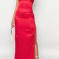 Zoe Rotes Maxikleid