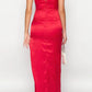 Zoe Rotes Maxikleid