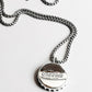 Vintage Bottle Cap Letter Engraved Pendant Necklace