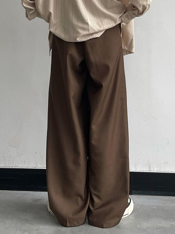 Classic Casual Straight Fit Tailored Pants