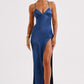Manuela Maxi Dress - Navy Blue