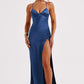 Manuela Maxi Dress - Navy Blue