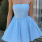 Primavera Mini Dress - Blue