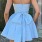Primavera Mini Dress - Blue