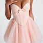 Pazienza Mini Dress – Soft Peach