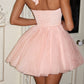 Pazienza Mini Dress – Soft Peach