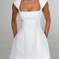Gala mini dress - ivory