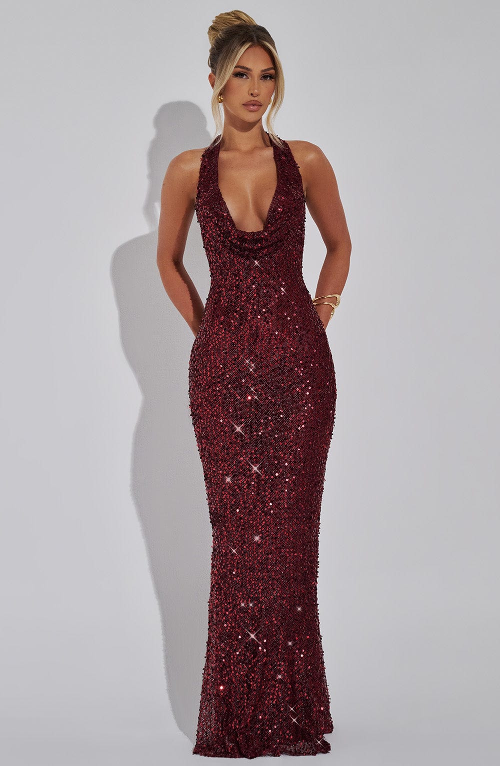 Carmen maxi dress