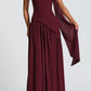 Natale Maxi Dress – Cherry Lacquer