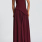 Natale Maxi Dress – Cherry Lacquer
