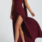 Natale Maxi Dress – Cherry Lacquer