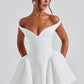 Claudia mini dress - ivory