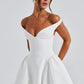 Claudia mini dress - ivory