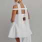 Claudia mini dress - ivory