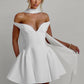 Claudia mini dress - ivory