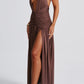 Fiammetta Maxi Dress – Chocolate