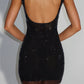 Nicola Mini Dress - Black 