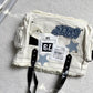 Y2K Large Sticker Canvas Bag with Star Patches