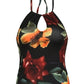 Vintage Floral Hollow Out Cami Top