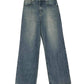 Vintage Washed Wide Leg Jeans