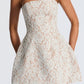 Raimona Mini Dress – Ivory