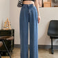 Basic baggy air jeans with a high waist