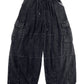 Black Hip Hop Baggy Cargo Jeans