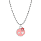 Cute Y2k skull necklace with flower