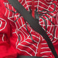 Zip up hoodie with spider motif