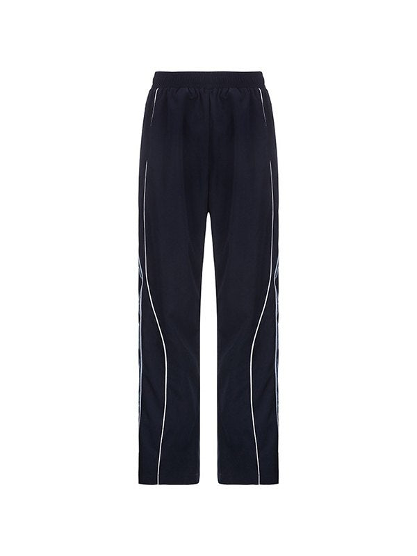 Striped Vintage Retro Sporty Baggy Sweatpants