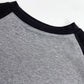 Raglan sleeve rib crop top