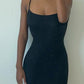Classic Solid Color Slim Maxi Slip Dress